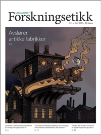 Omslag forskningsetikk nr. 1 2020