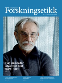 Omslag forskningsetikk nr. 1 2022