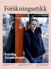 Omslag forskningsetikk nr. 3 2020