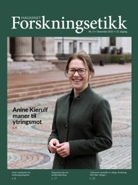 Anine Kierulf utenfor juridisk fakultet i Oslo