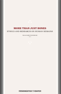 Omslag av boken More than just bones – ethics and research on human remains"