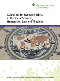 Cover of Guidelines for Research Ethics in the Social Sciences, Humanities, Law and Theology