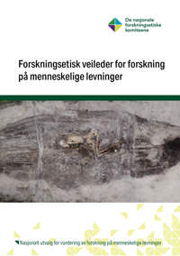 Omslag Forskningsetisk veileder for forskning på menneskelige levninger