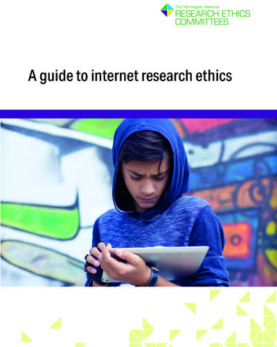 Cover of the guide with a picture of a boy holding a tablet.