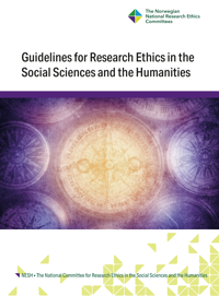 Cover of Guidelines for Research Ethics in the Social Sciences and the Humanities